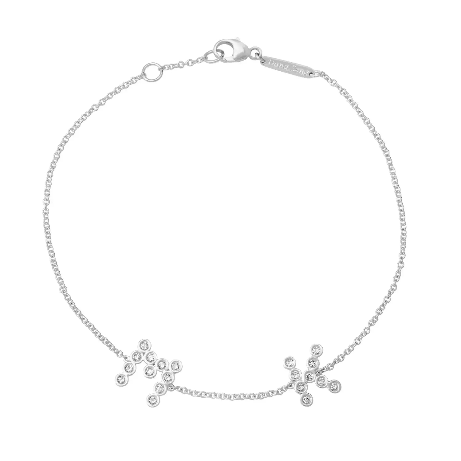 (2 Initials) DSJ's Signature Meaningful Multi Birthstone & Initial Bracelet
