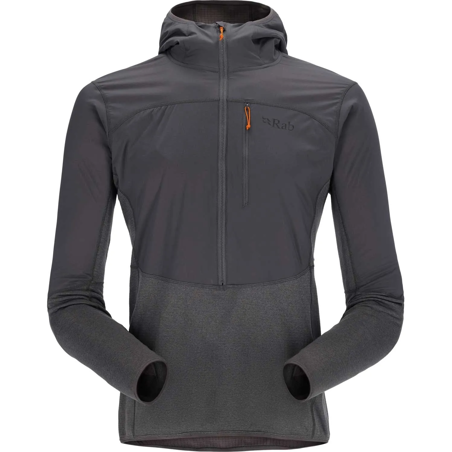 Ascendor Summit Hoody - Men's Hybrid Hooded Fleece/Softshell Jacket