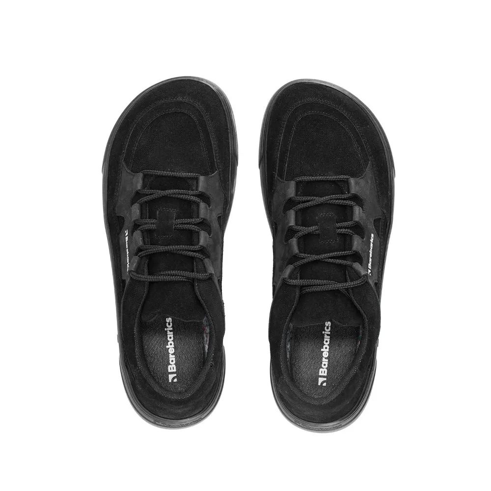 Barebarics Evo Chunky Leather Sneaker - All Black 43 - Like New