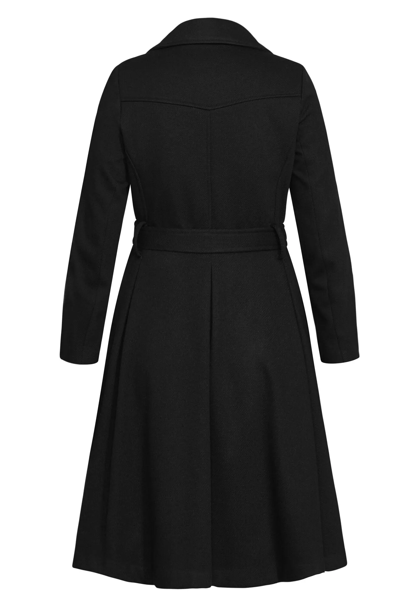 Blushing Belle Coat - black