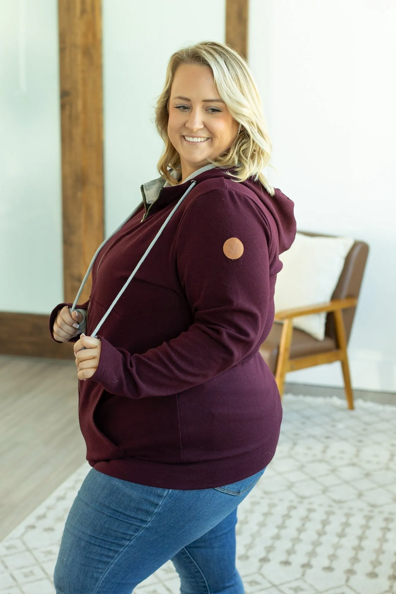 Classic FullZip - Burgundy