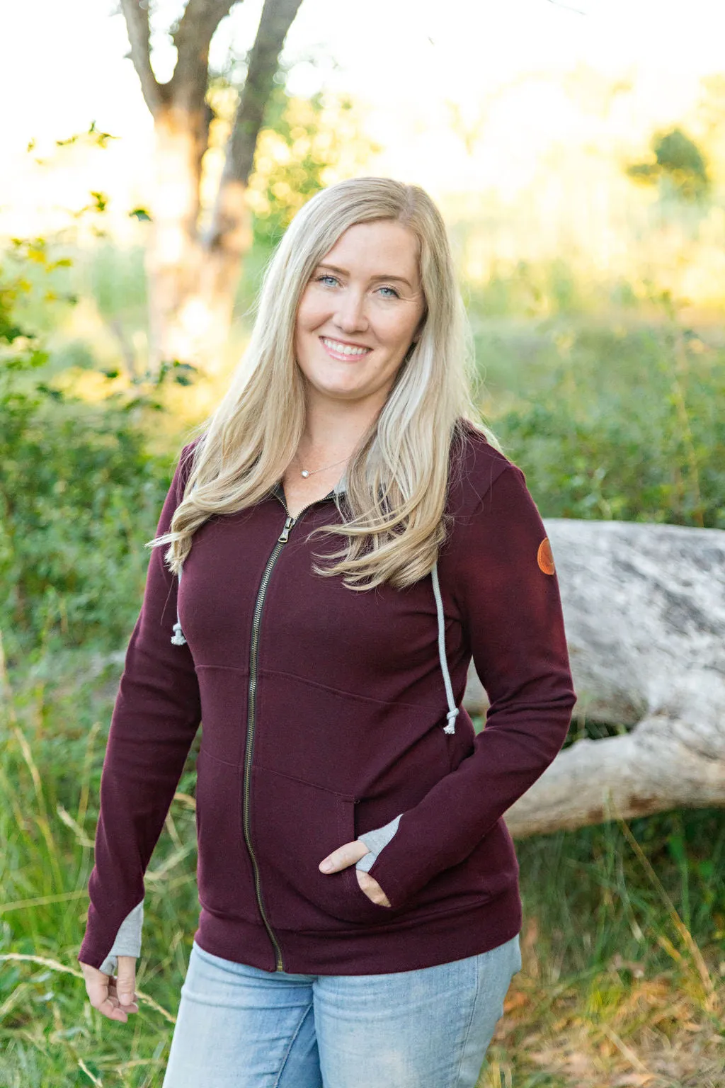 Classic FullZip - Burgundy