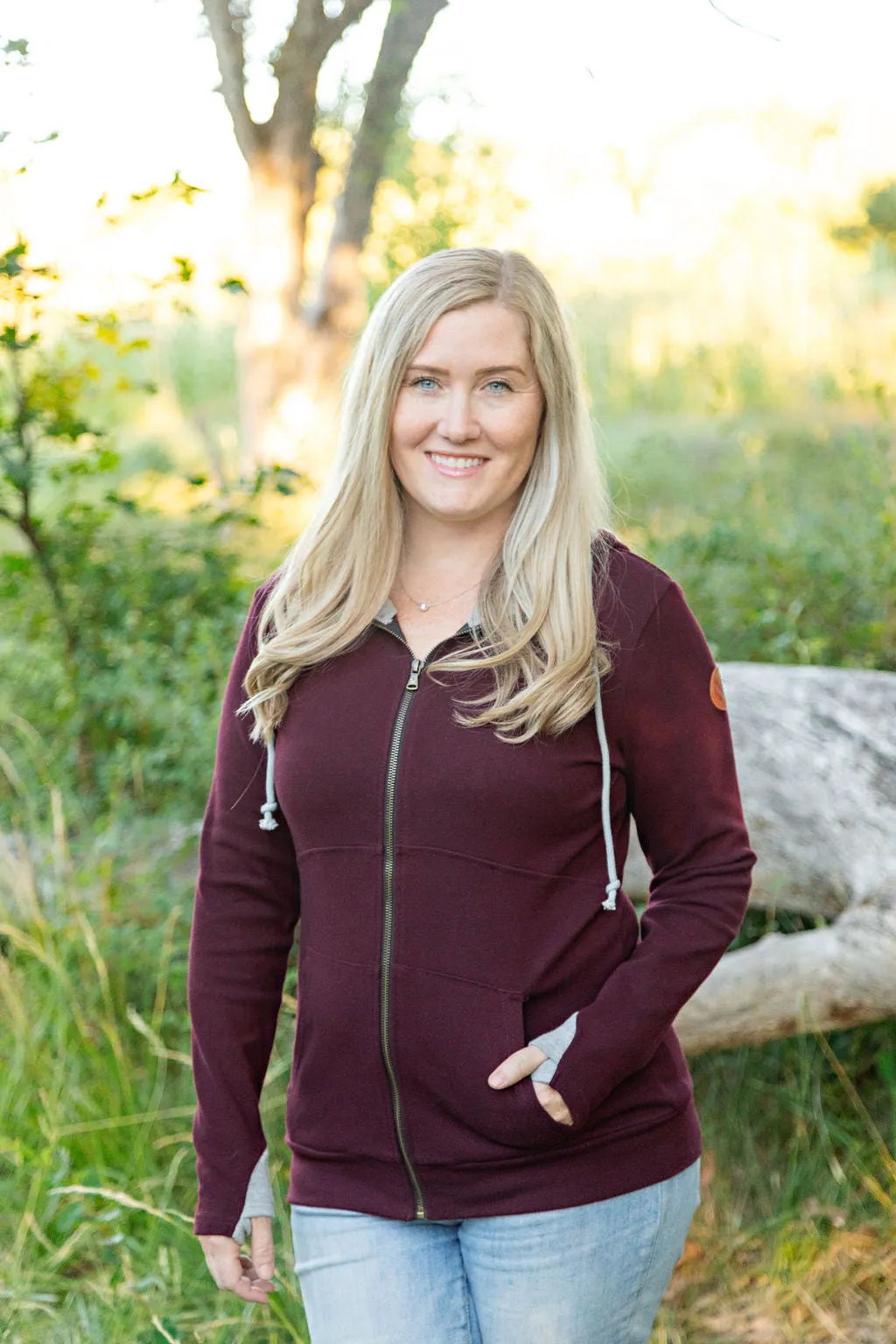 Classic FullZip - Burgundy