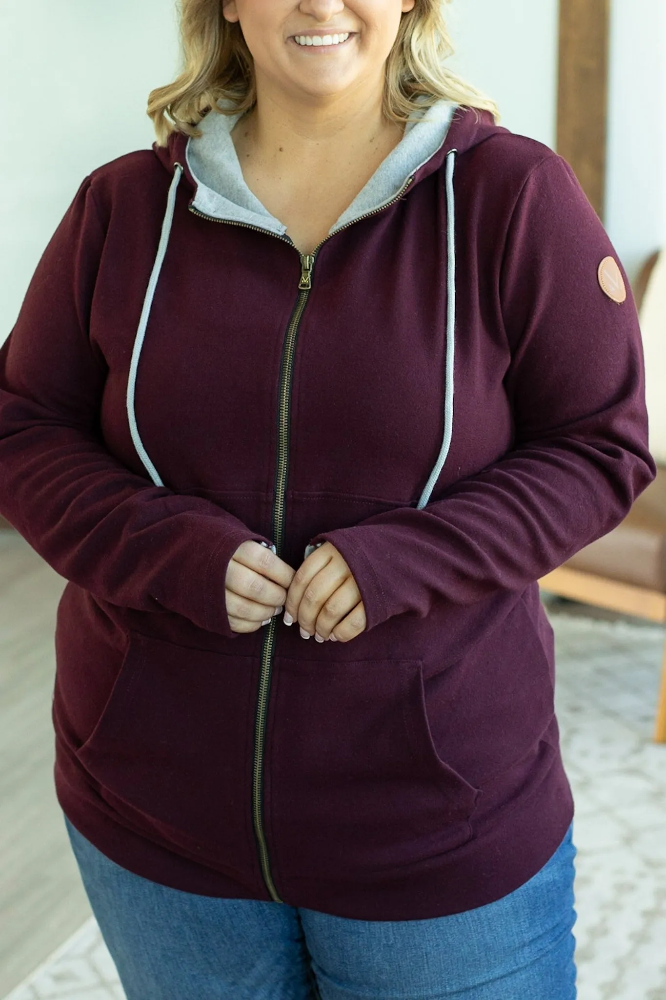 Classic FullZip - Burgundy