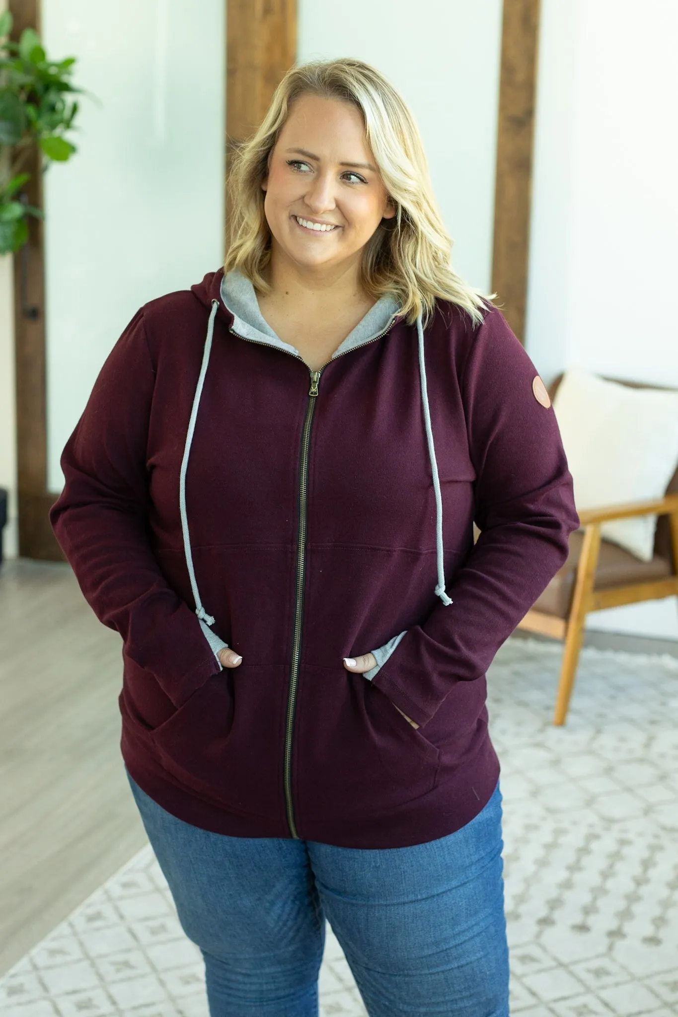 Classic FullZip - Burgundy