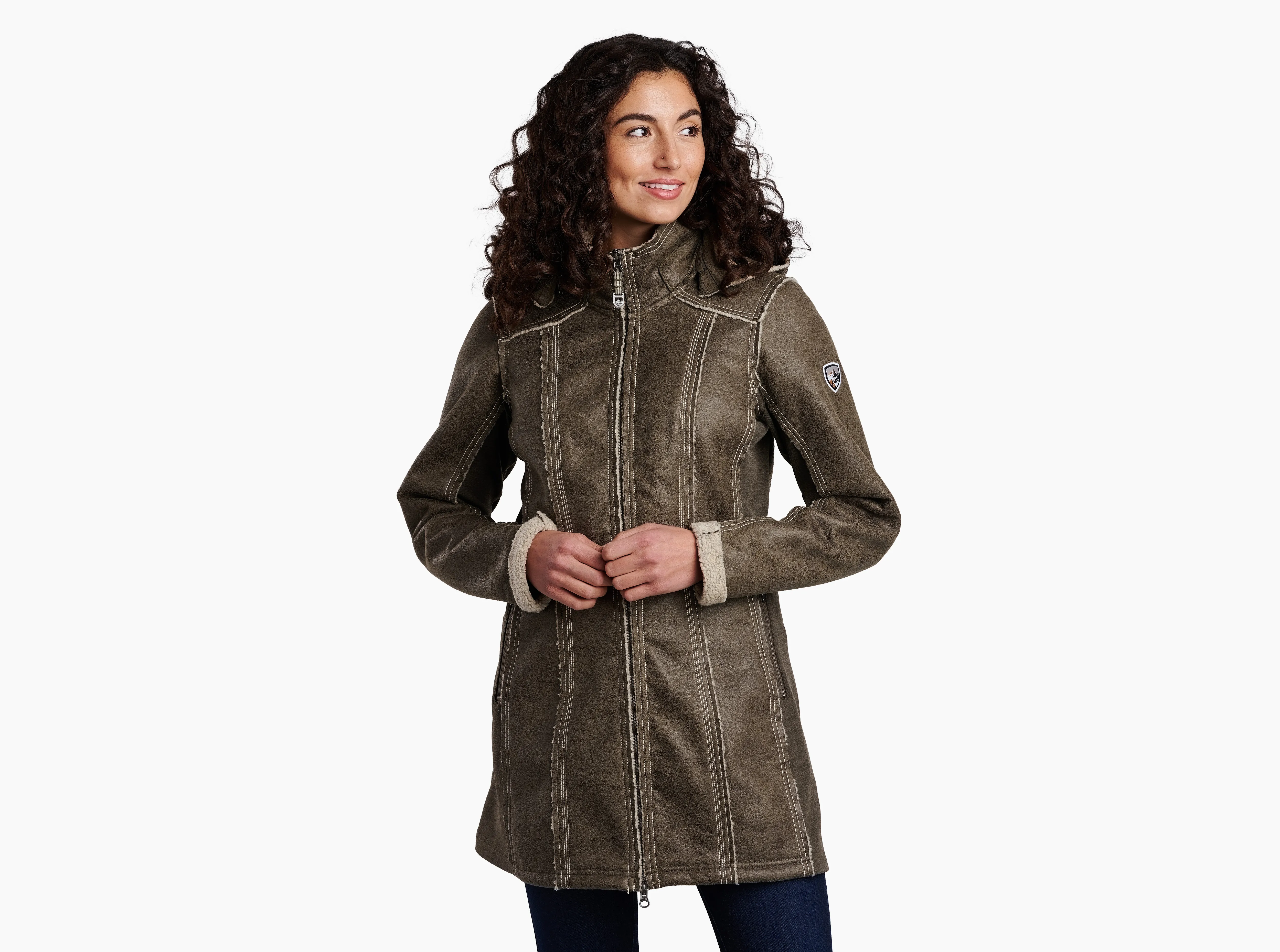 Dani Sherpa™ Trench in Women's Outerwear | KÜHL Clothing