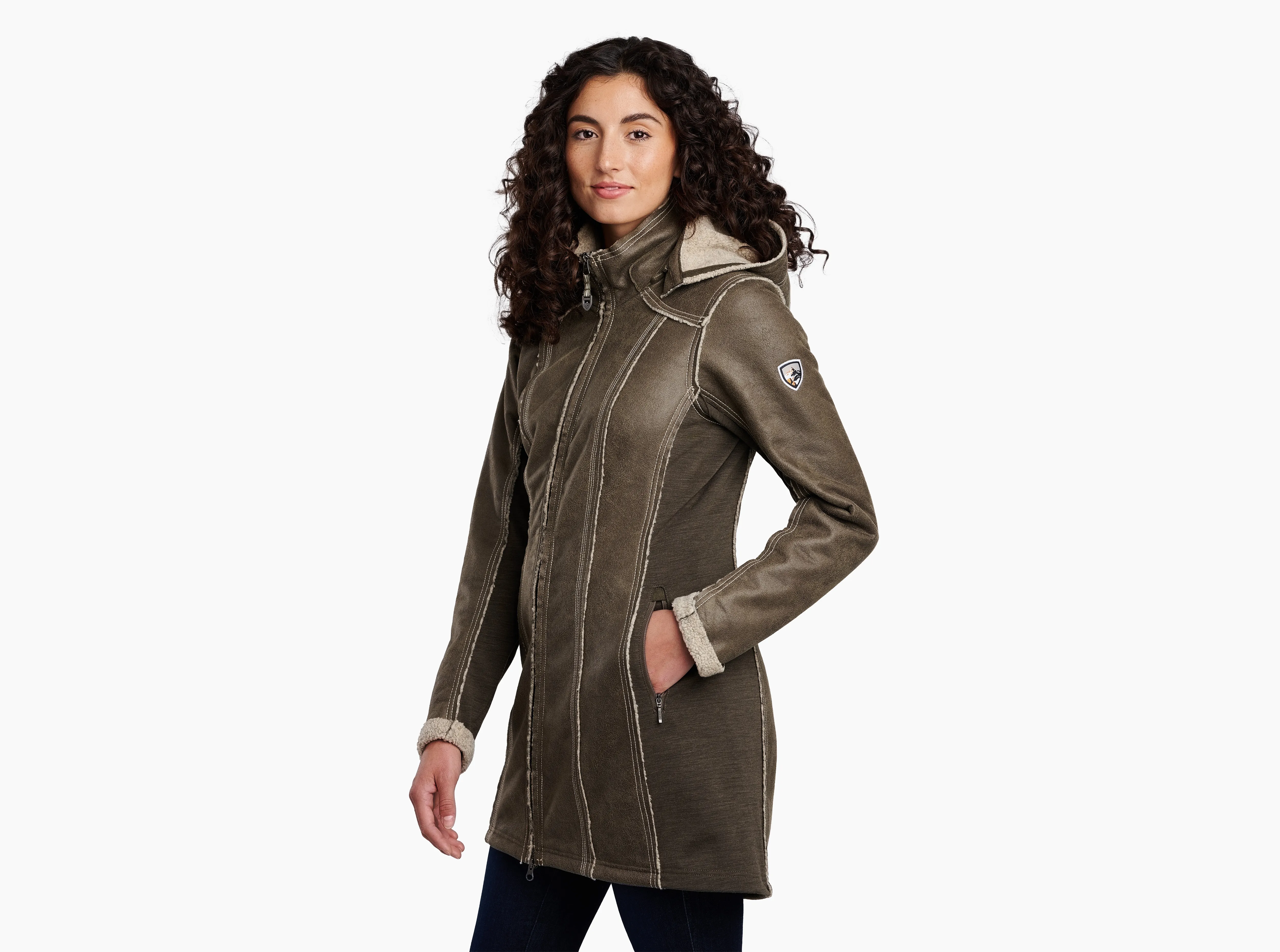 Dani Sherpa™ Trench in Women's Outerwear | KÜHL Clothing