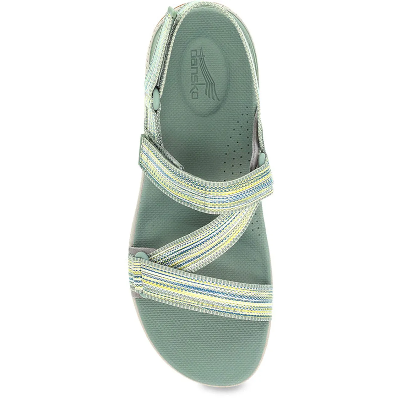 Dansko RAYNA Sage Multi Webbing Sandals