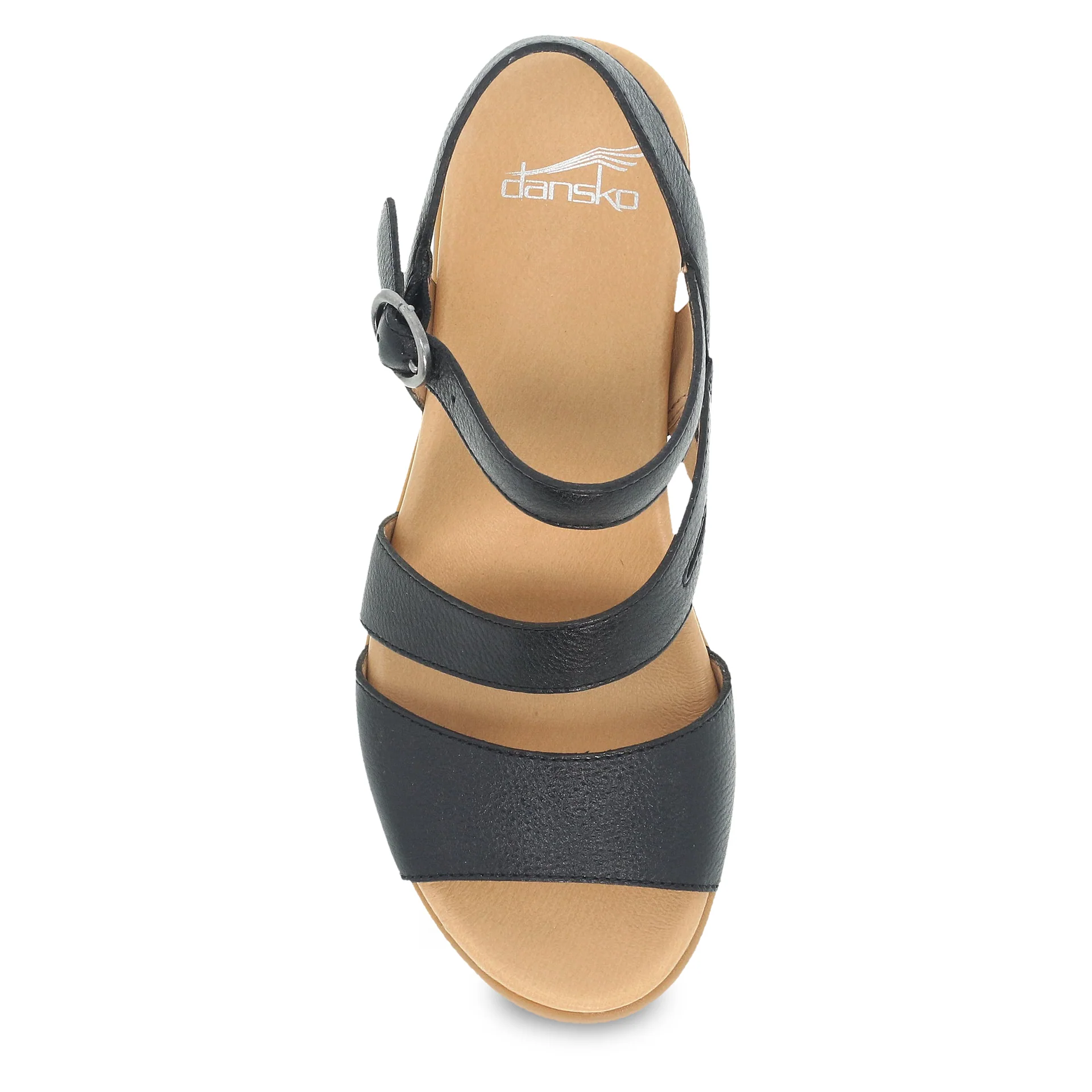 Dansko Women’s Tansy Sandals-Black Nappa