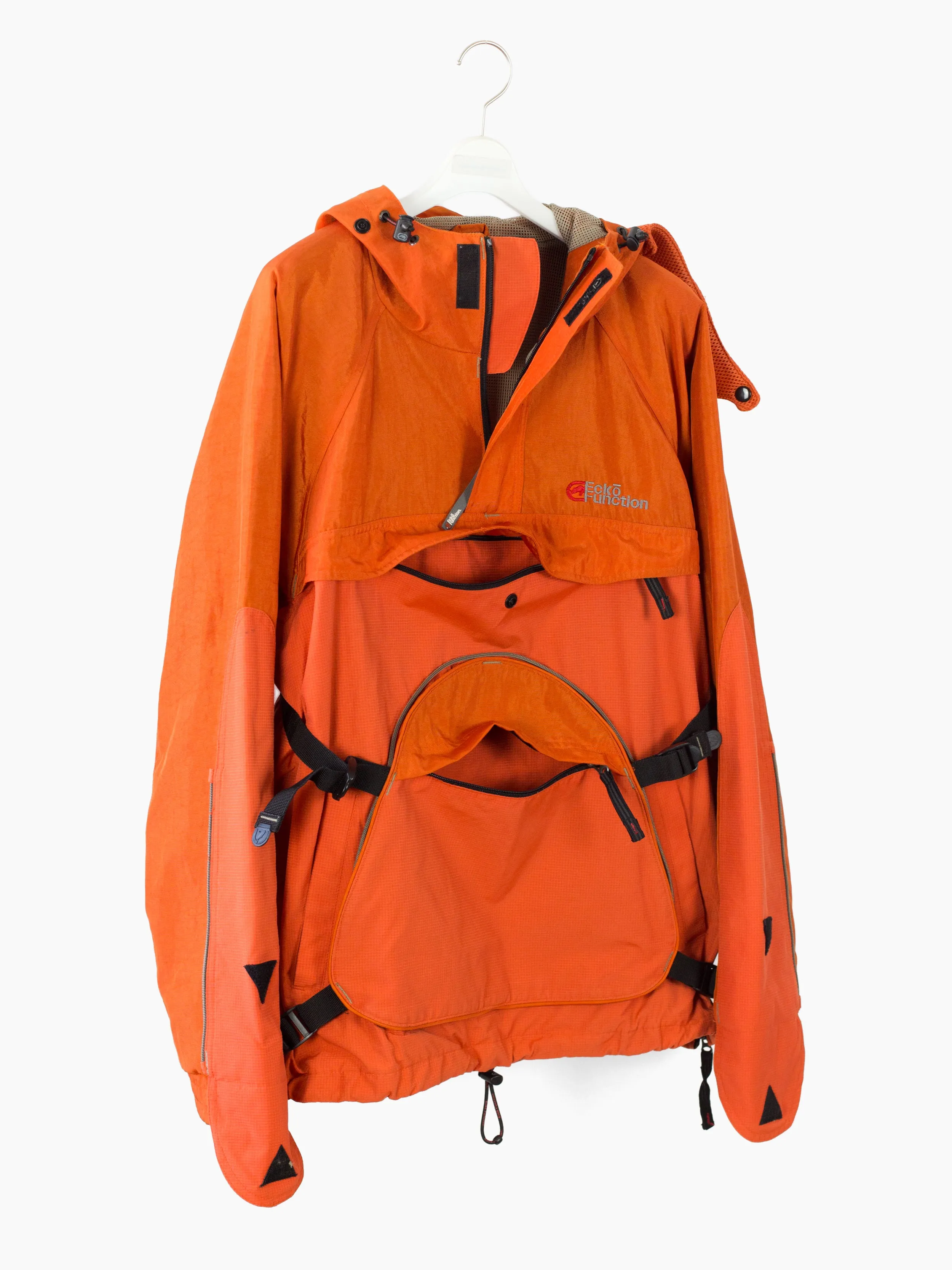 Ecko Function 00s Orange Masked Cargo Anorak