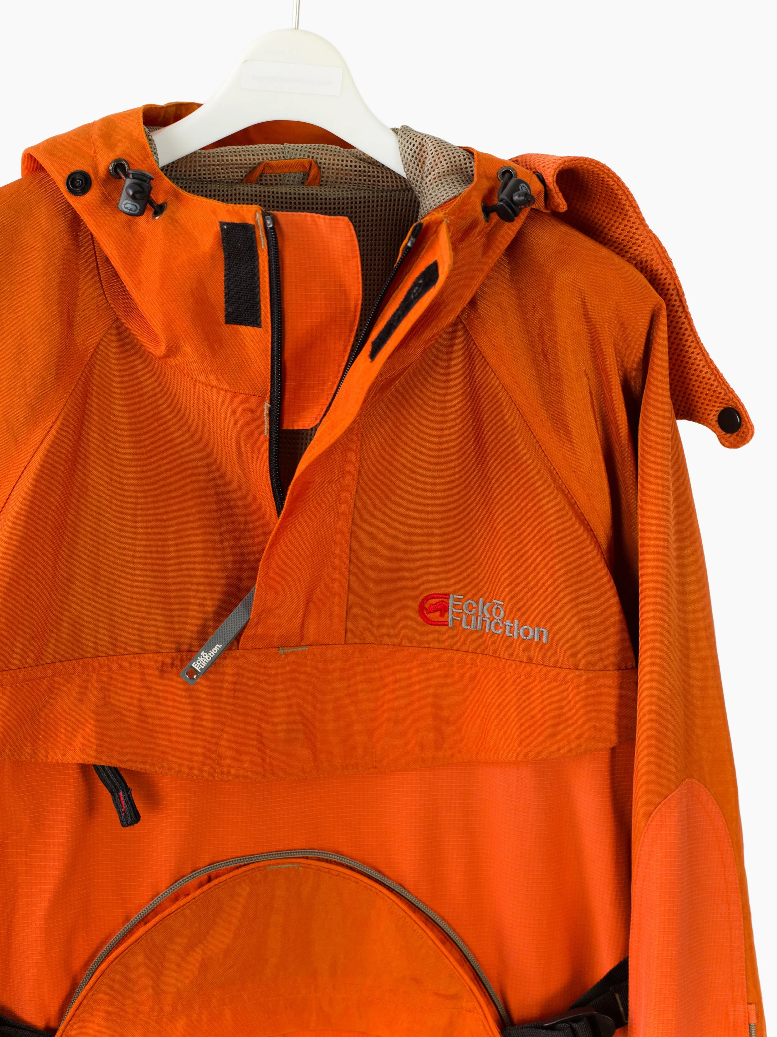 Ecko Function 00s Orange Masked Cargo Anorak