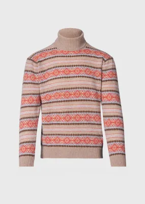 Fair Isle Wool Turtleneck