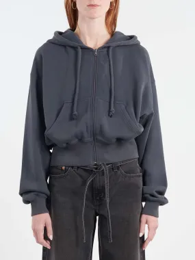 Hooded Zipper Sweater