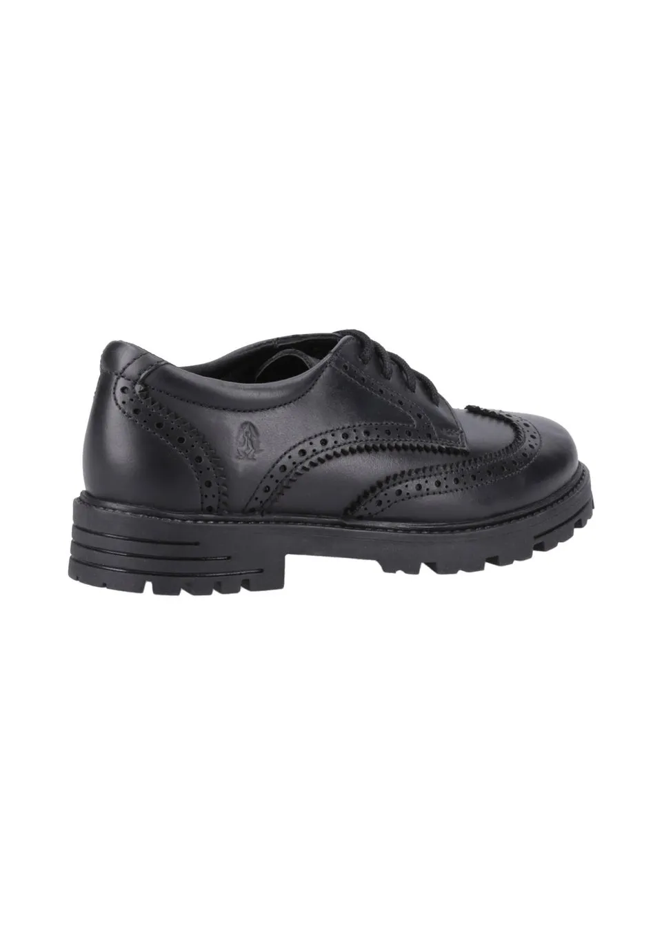 Hush Puppies Girls Black Maxine Senior School Shoes (Older 6-7)