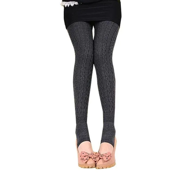 Jeggings Winter Warm Women Cotton Slim Leggings Winter Leggings Women Mayas Mujer#A11 SM6