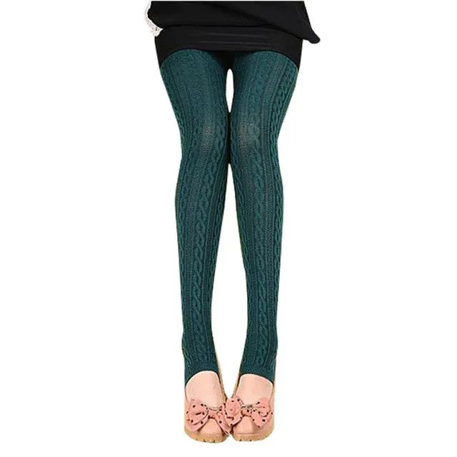 Jeggings Winter Warm Women Cotton Slim Leggings Winter Leggings Women Mayas Mujer#A11 SM6