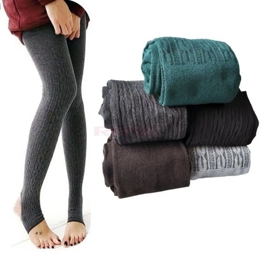 Jeggings Winter Warm Women Cotton Slim Leggings Winter Leggings Women Mayas Mujer#A11 SM6