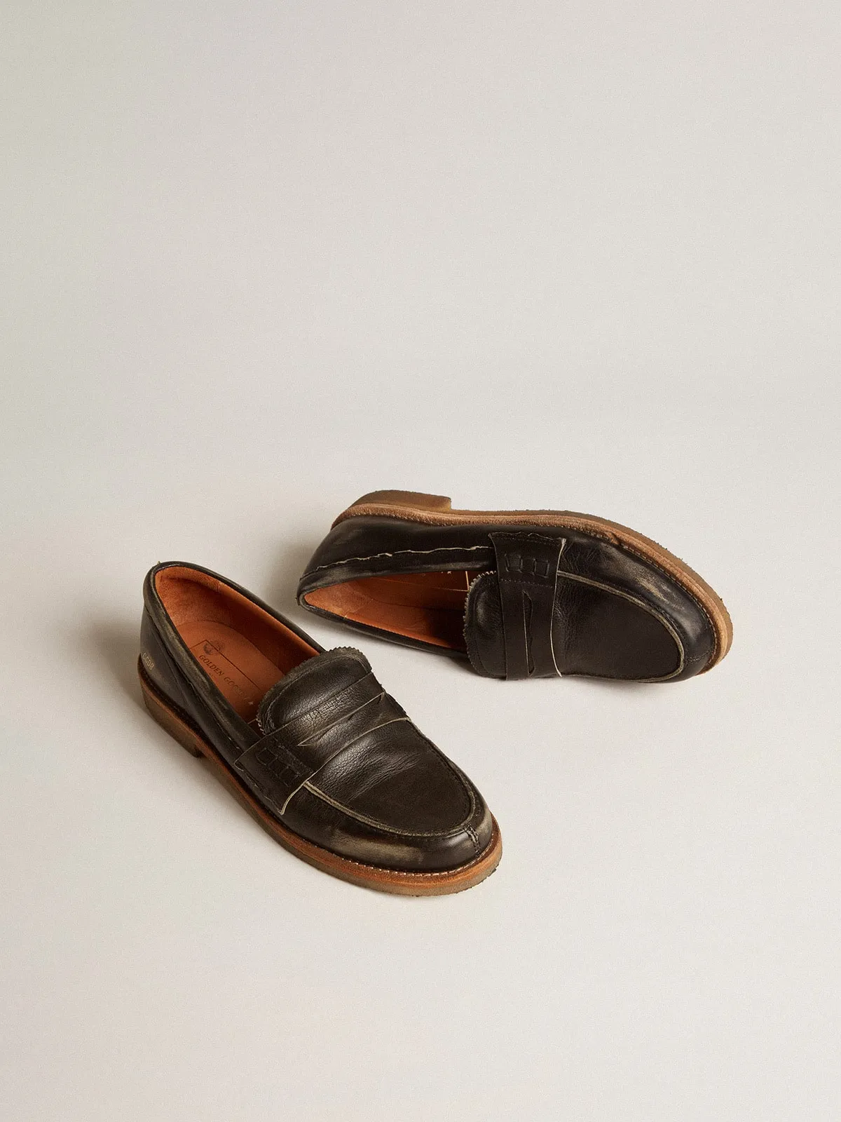 Jerry loafer in black leather