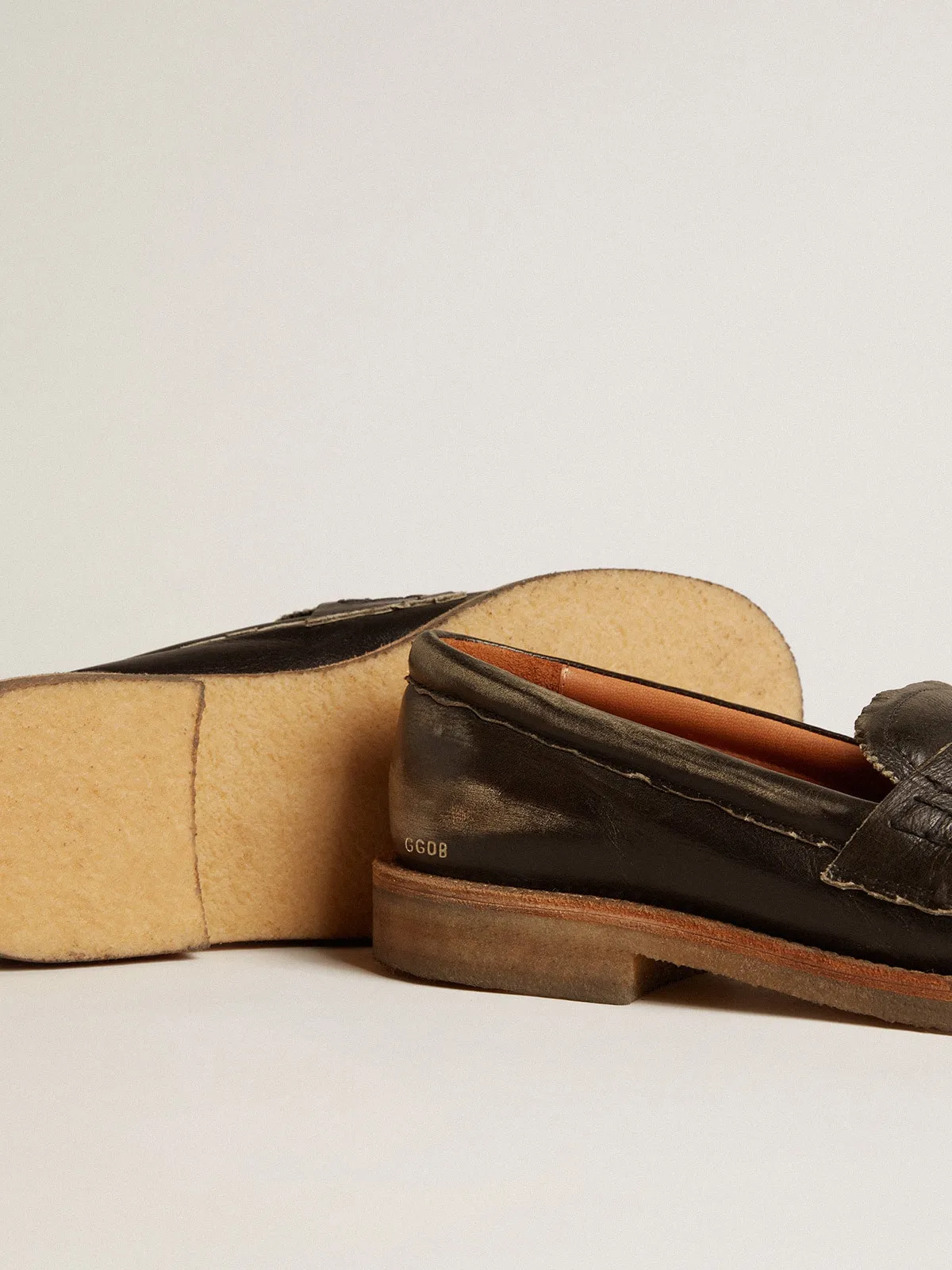 Jerry loafer in black leather