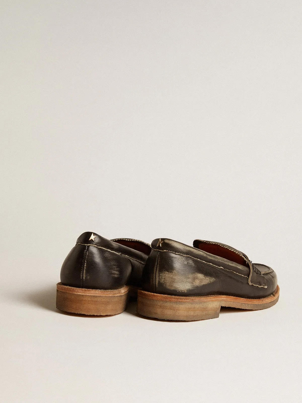 Jerry loafer in black leather