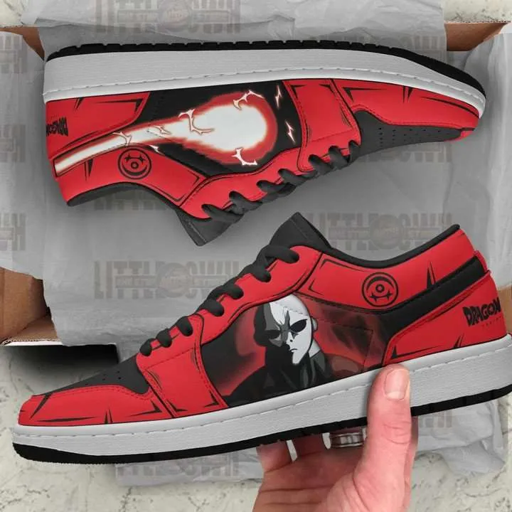 Jiren JD Low Top Sneakers Custom Dragon Ball Anime Shoes