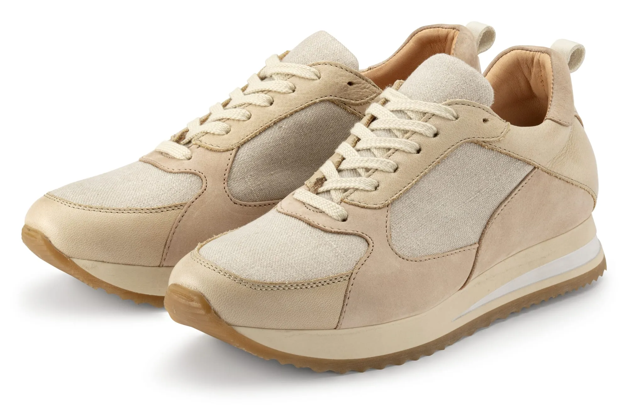 Ladies sneaker, Beige sand | Manufactum