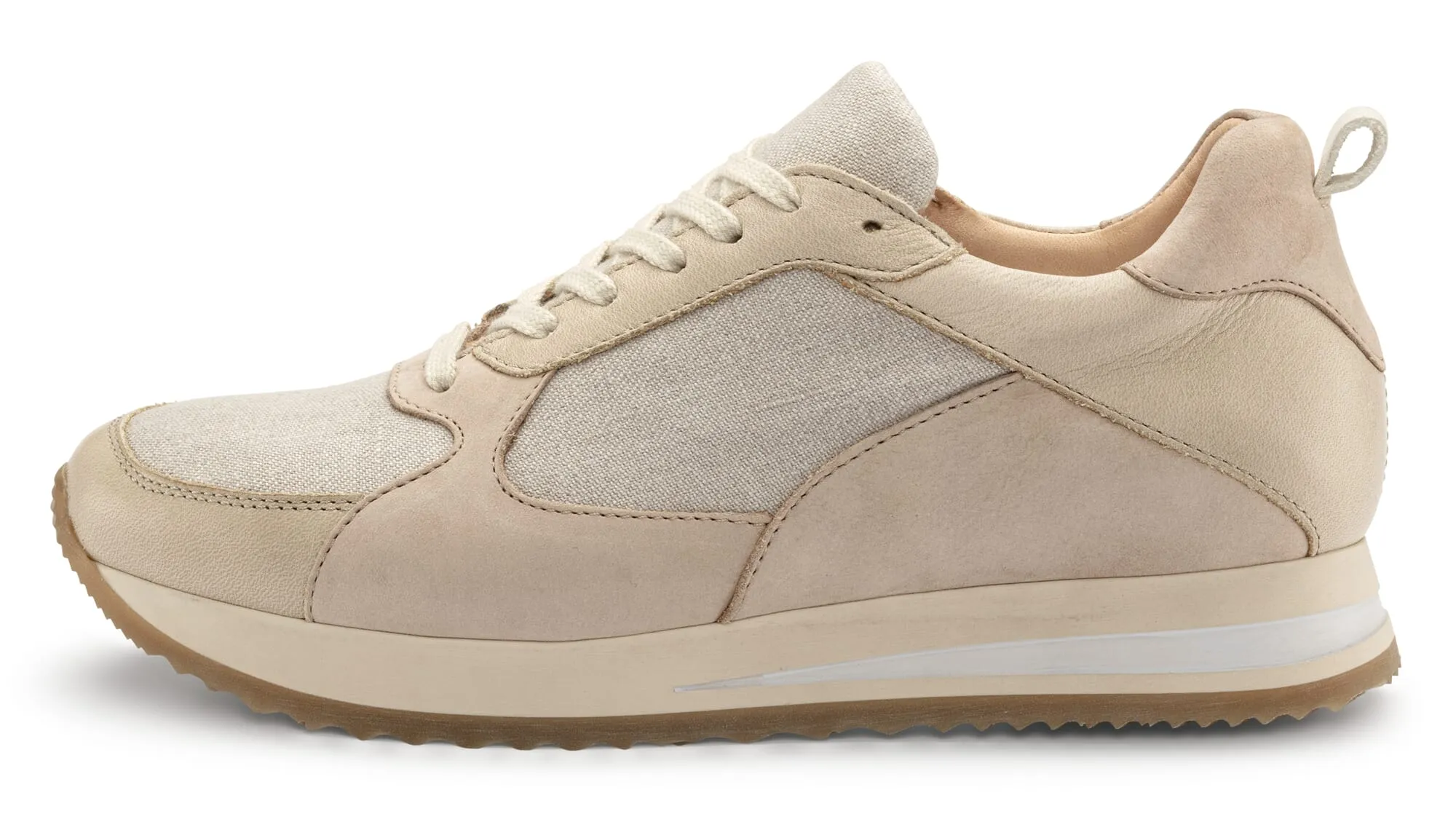 Ladies sneaker, Beige sand | Manufactum