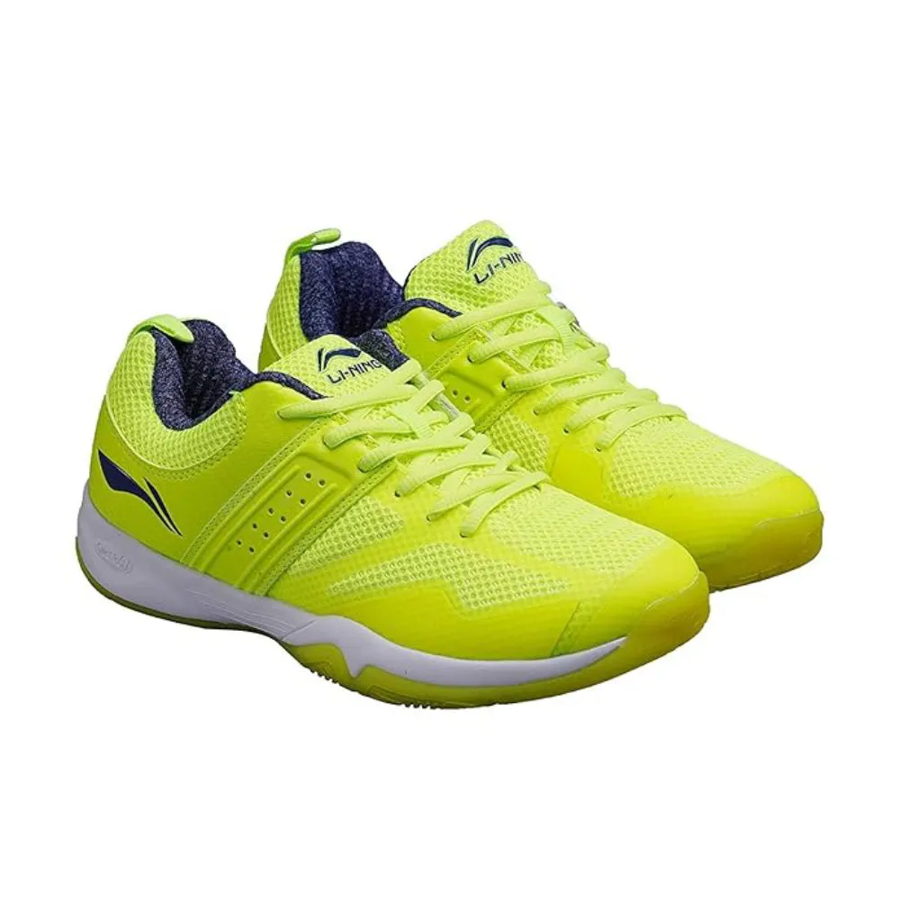 Li-Ning Men's Cloud Ace Badminton Shoe (Lime/White)