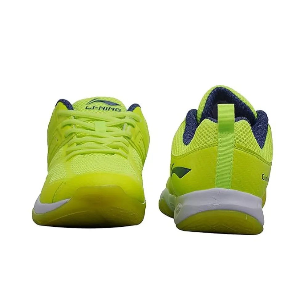 Li-Ning Men's Cloud Ace Badminton Shoe (Lime/White)