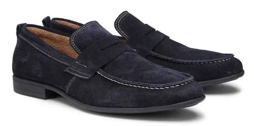 MOCASSINO DOCKSTEPS UOMO SYRACUSE 3120 LOW M SUEDE BLUE DSM312005