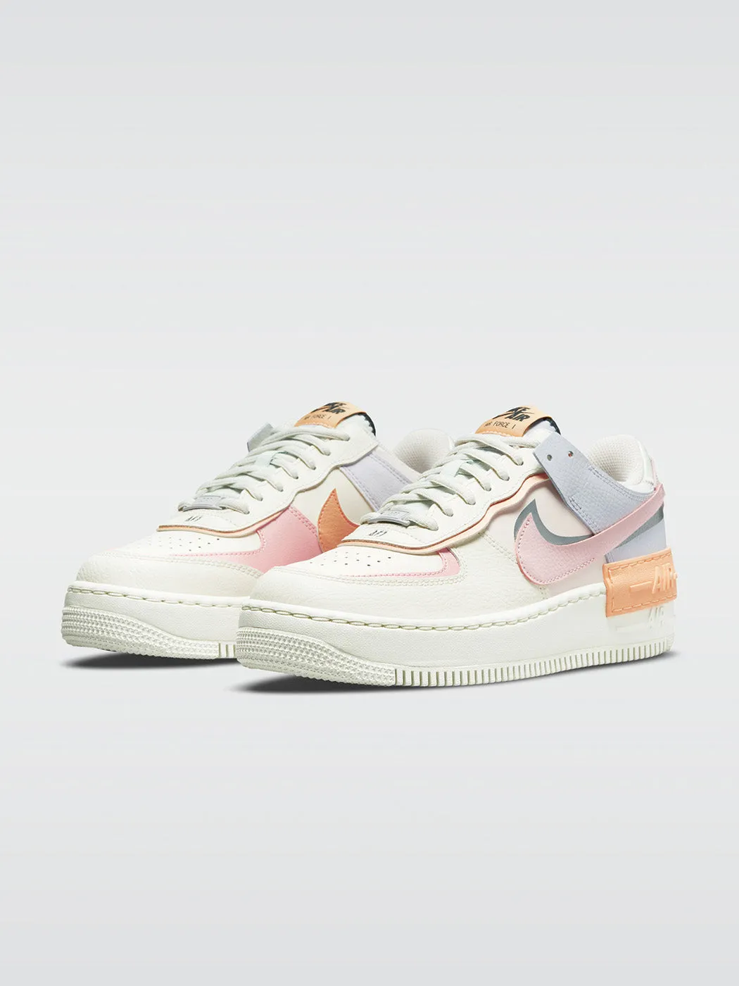 Nike Air Force 1 Shadow - Sail-Pink Glaze-Orange Chalk