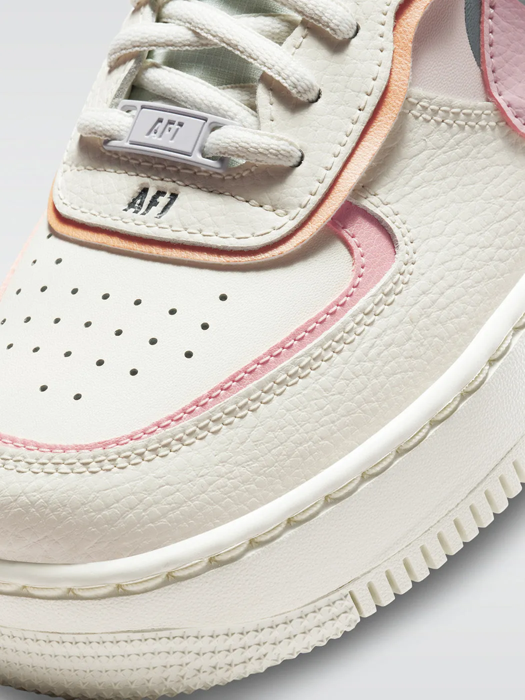 Nike Air Force 1 Shadow - Sail-Pink Glaze-Orange Chalk