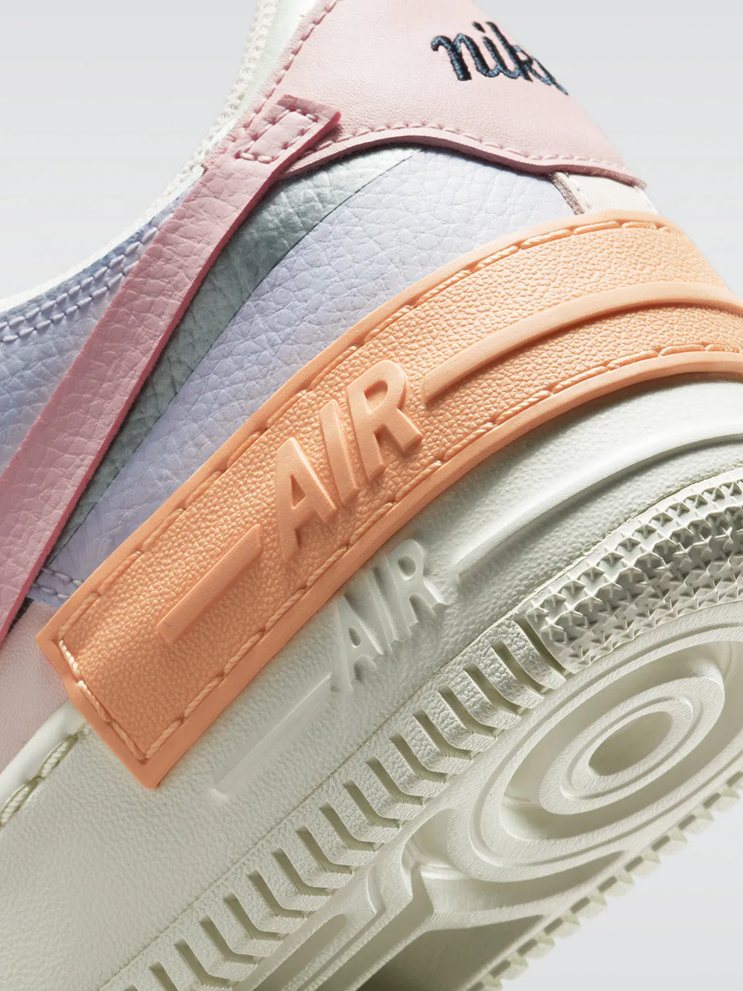 Nike Air Force 1 Shadow - Sail-Pink Glaze-Orange Chalk