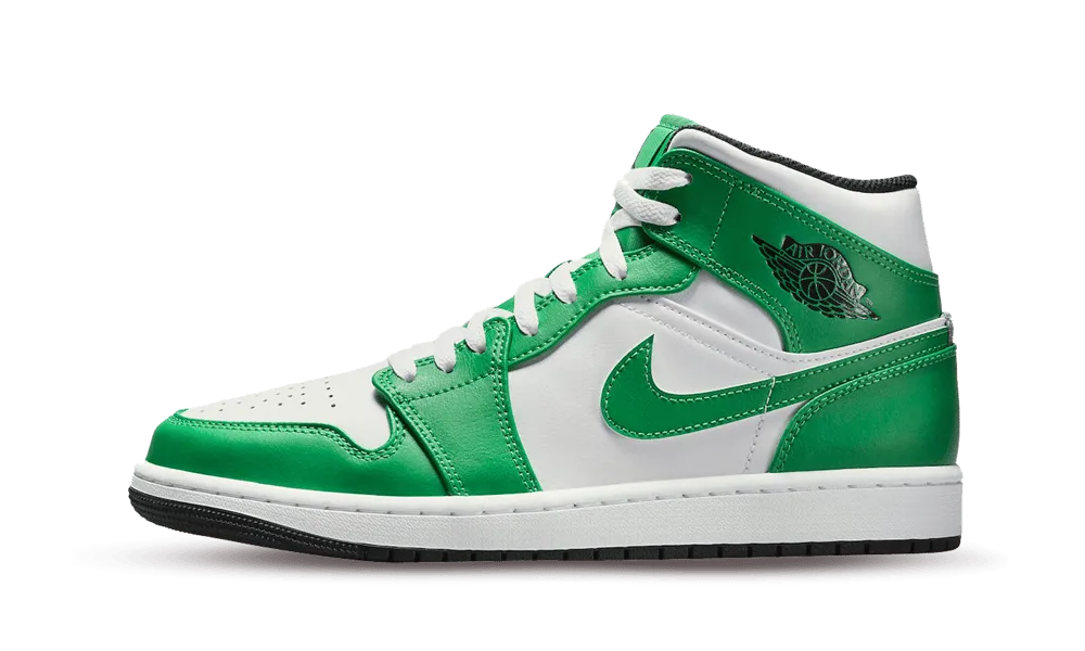 Nike Air Jordan 1 Mid Lucky Green