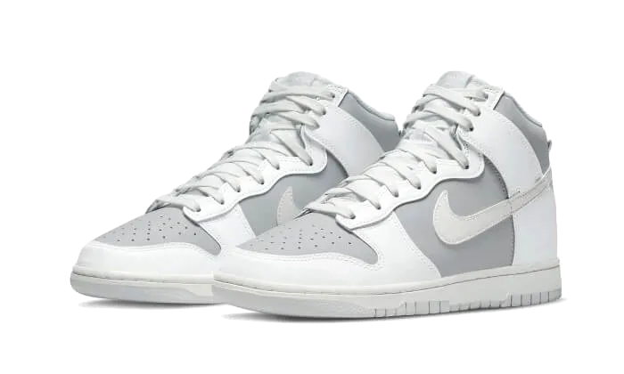 Nike Dunk High Retro Grey White