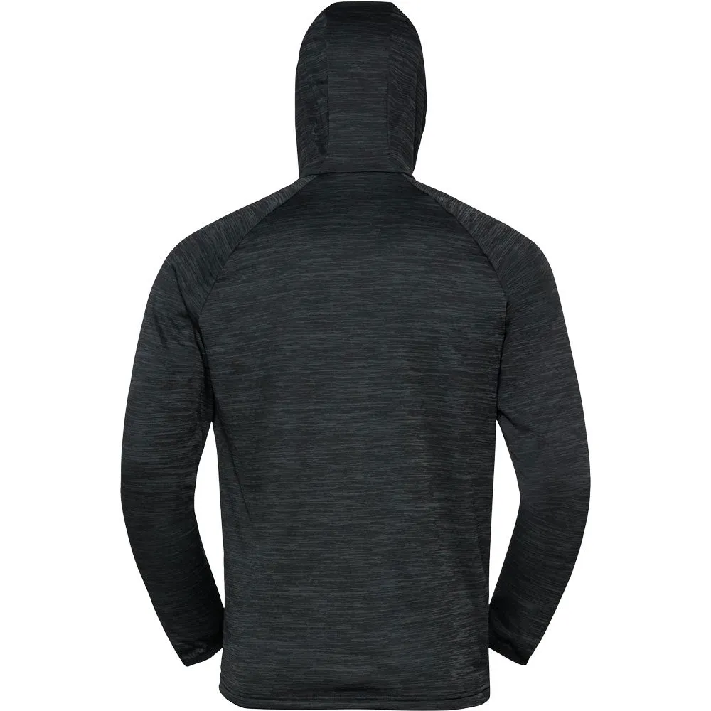 Odlo - Mid Layer Hoody Run Easy Warm Men black melange