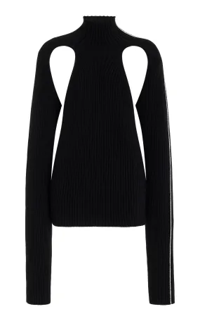 Peter Do Cutout Wool Sweater