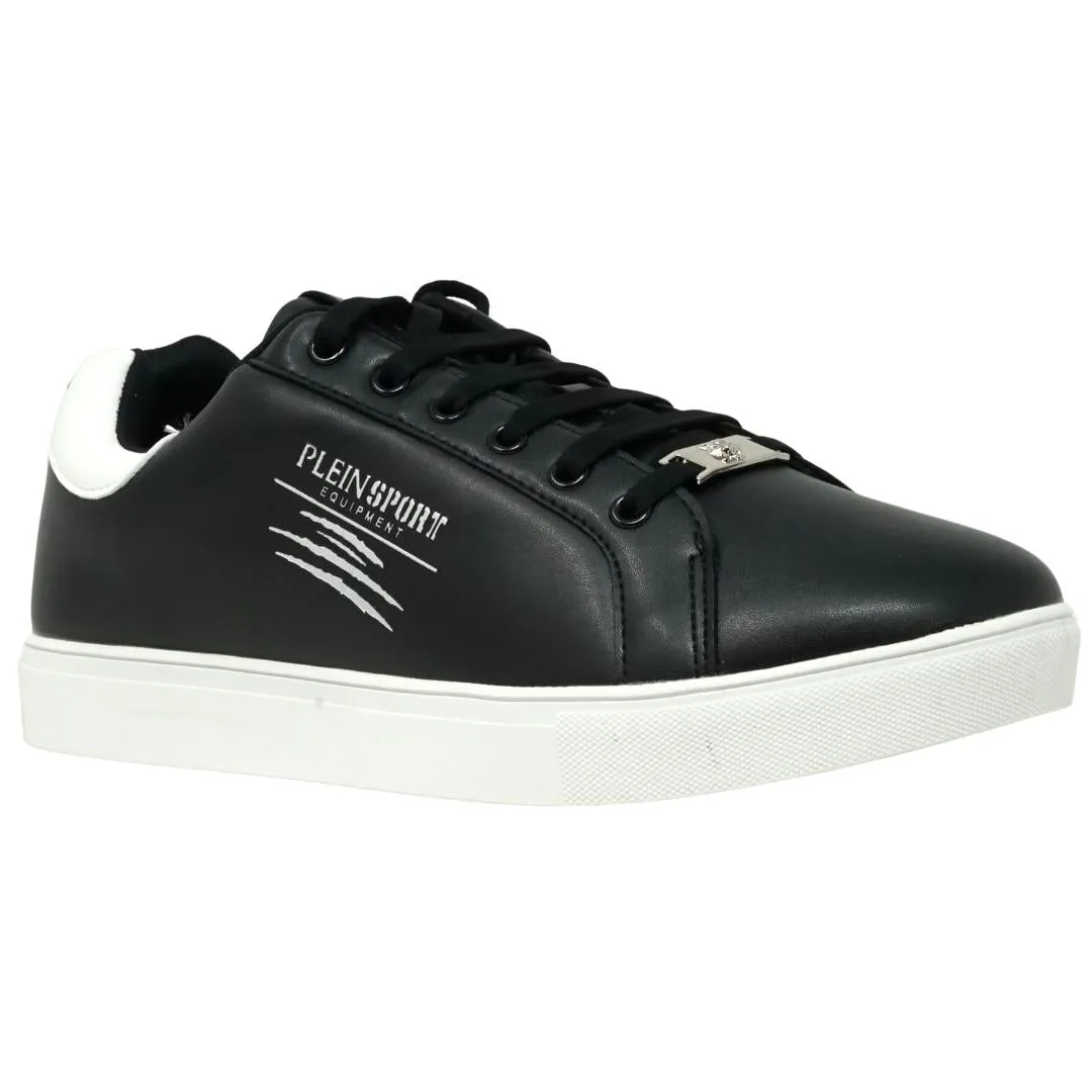 Plein Sport Low Contrast Black Sneakers