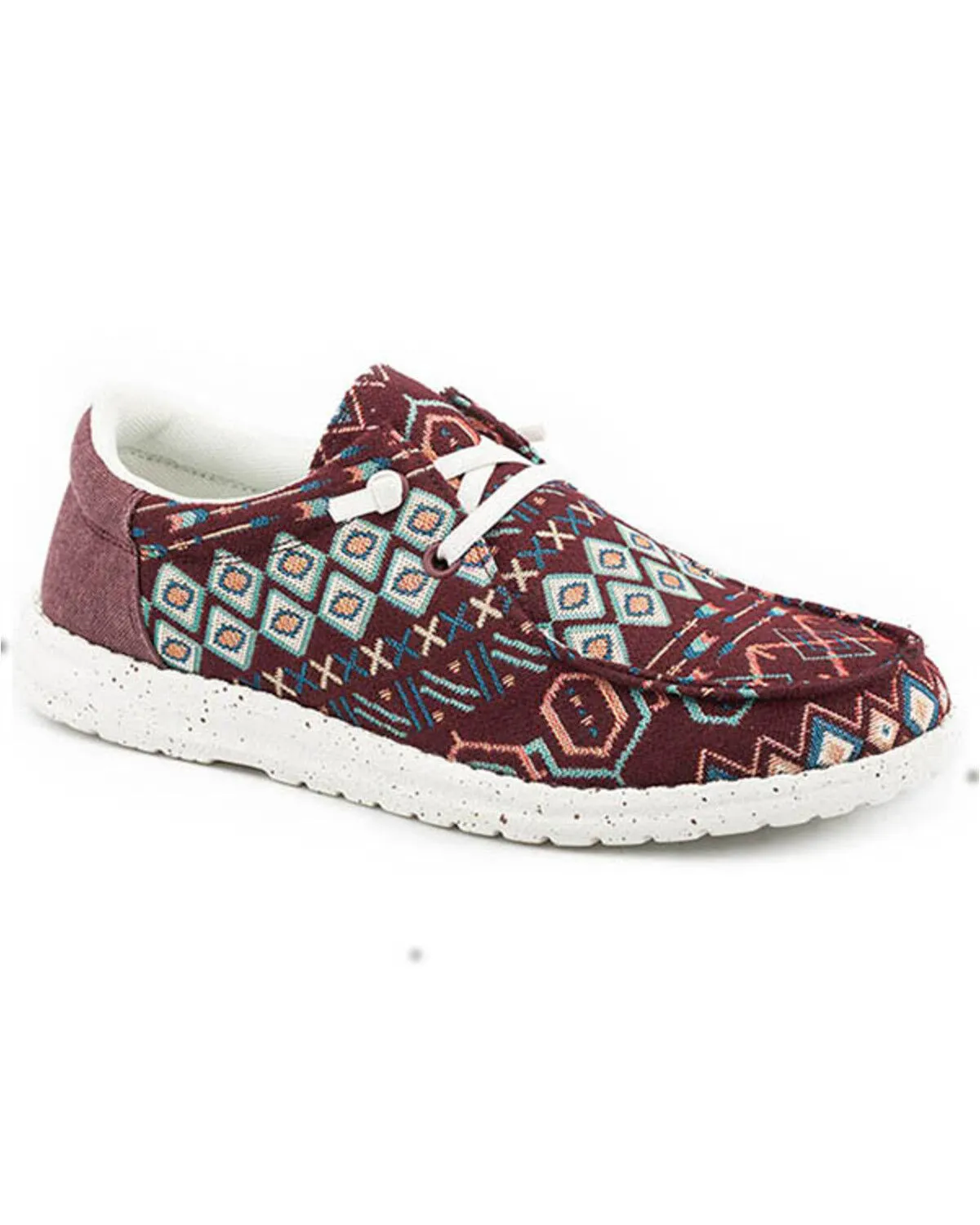 Product Name:  Roper Women's Hang Loose Slip-On Causal Shoes - Moc Toe