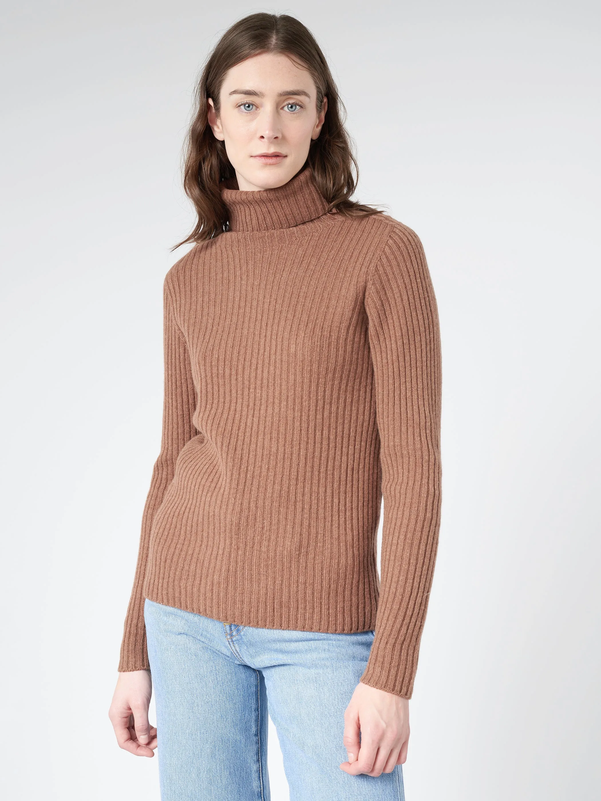 Rib Turtleneck