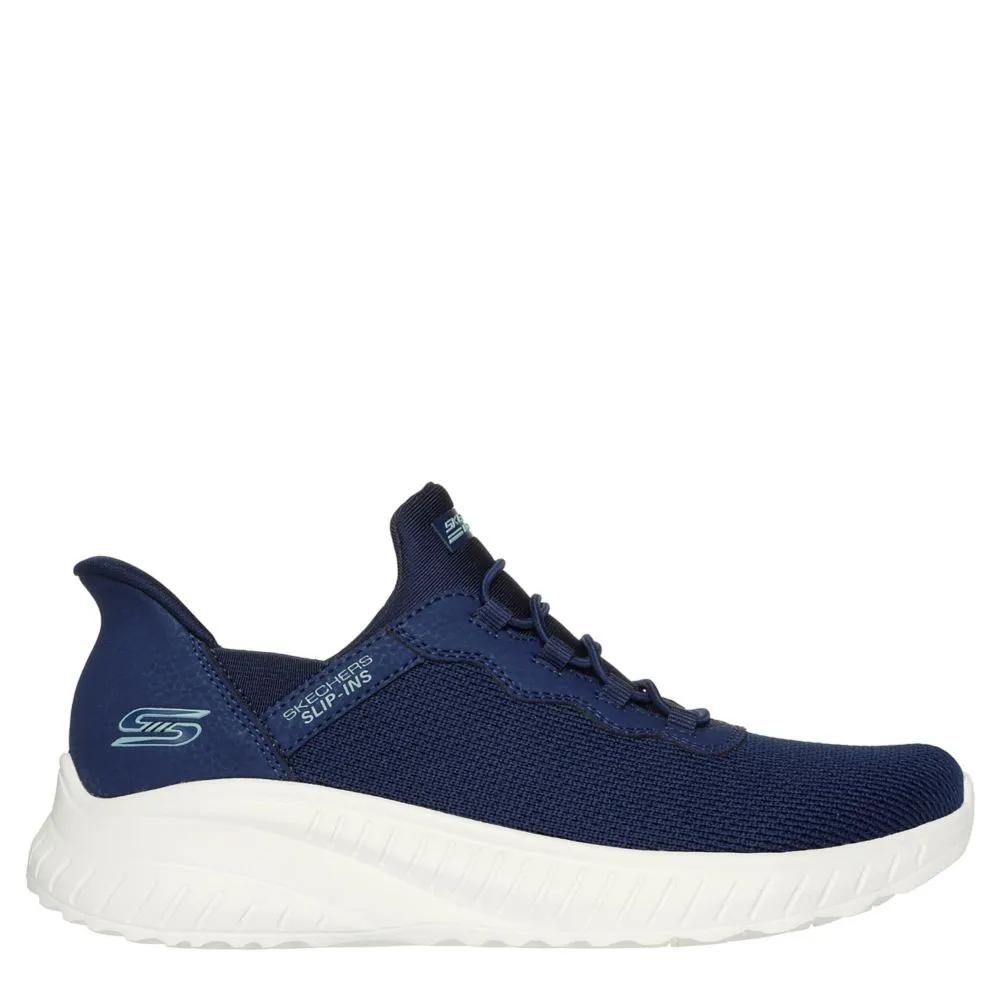 SKECHERS  WOMENS SLIP-INS SPORT SQUAD SNEAKER