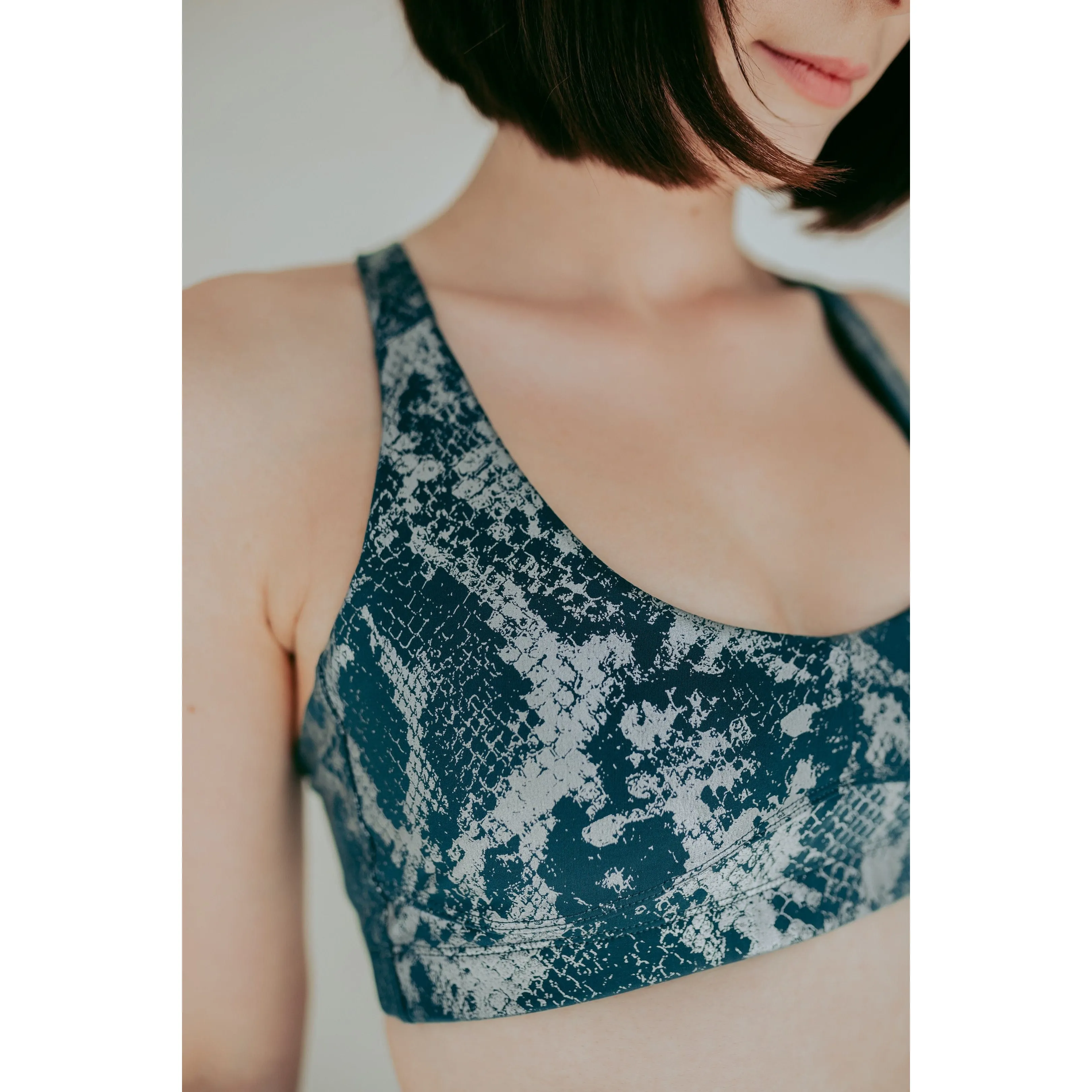 Snake Print Bra Top