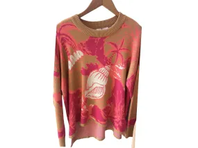 Sweater Praia Fucsia