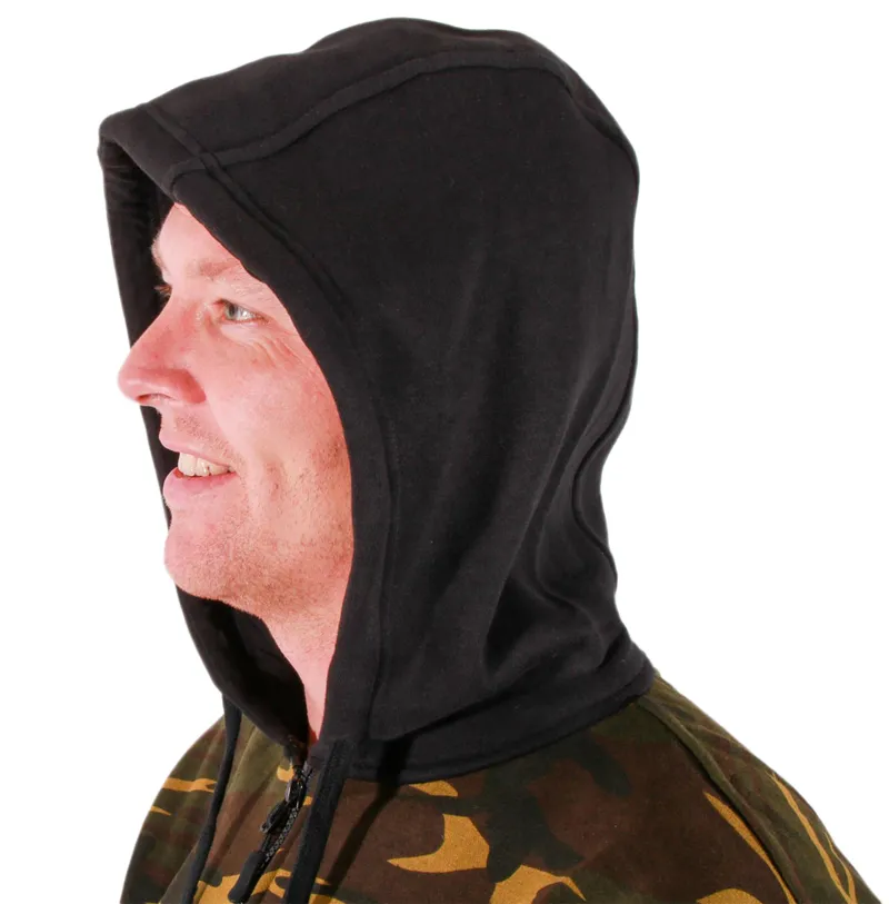 Tactic Carp Hoody Camo with Zip