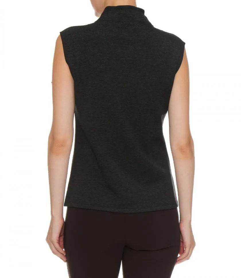 THEORYMOCK NECK SHELL