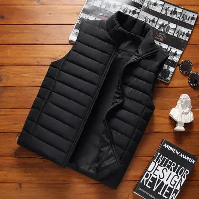 Xituodai Brand Clothing Vest Jacket Mens Autumn Warm Sleeveless Jacket Male Winter Casual Waistcoat Men Vest Plus Size Veste Hom