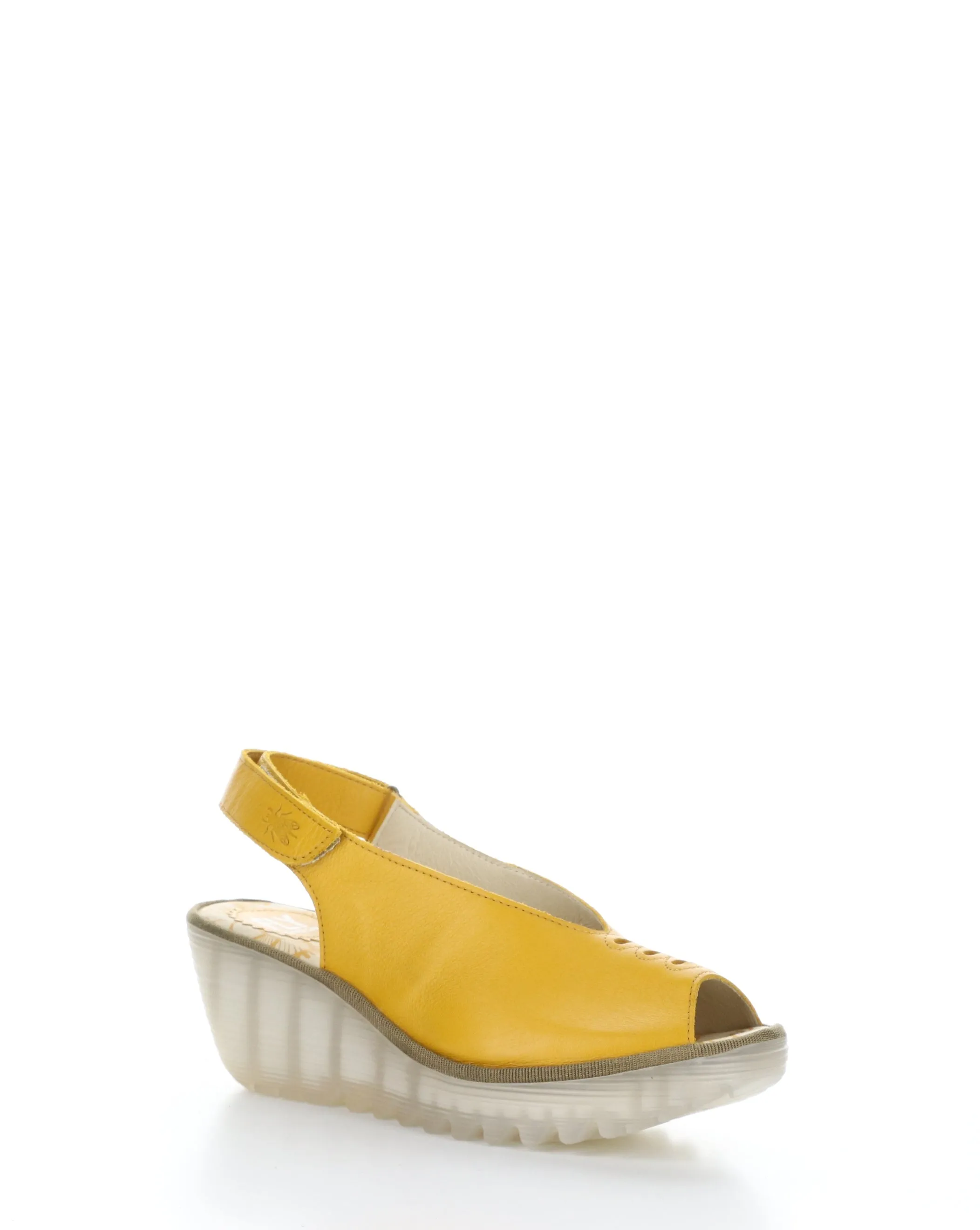 YEAY387FLY 007 MUSTARD Velcro Sandals